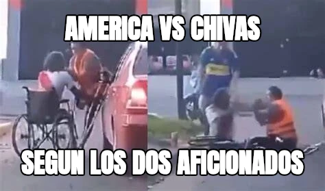 america vs chivas segun los dos aficionados