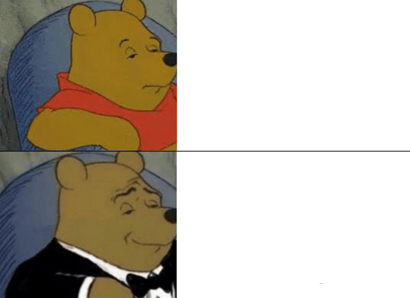 Winnie Pooh Elegante